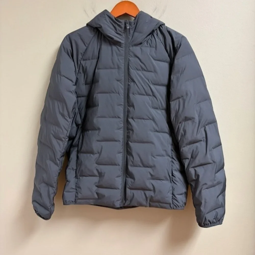 Uniqlo Mens PUFFTECH Parka Hooded Puffer Jacket Lightweight Packable M Gorpcore